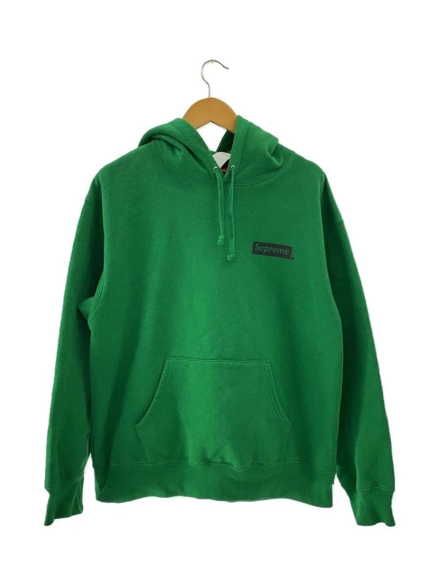 Sweat à capuche Supreme M coton vert 20765044 occasion