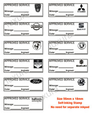 Car Service Stamp Garage Maintenance Approved Service History Rubber Self-inking Car Service Stamp Garage Maintenance Approved Service History Rubber Self-inking