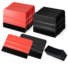 20 Pack Vinyl Squeegee Set with Felt Fabric for Tint Film and Decal Application