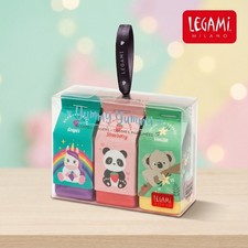 Legami YUMMI 3er Set Radiergummi Duft Erdbeer...