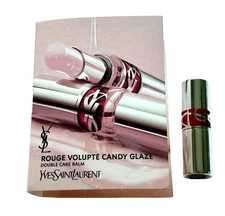 YSL Yves Saint Laurent Rouge Volupte 02 Candy Glaze Double Care Balm Mini