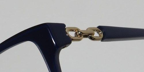 NEW ESCADA VESD56 EYEWEAR 0J62 SQUARE FULL-RIM BLUE PLASTIC 54-16-135 WOMENS - Picture 6 of 8