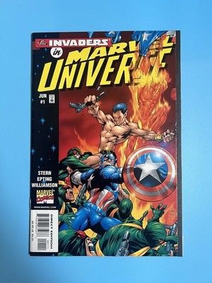 The Invaders in Marvel Universe # 1 Marvel Comics