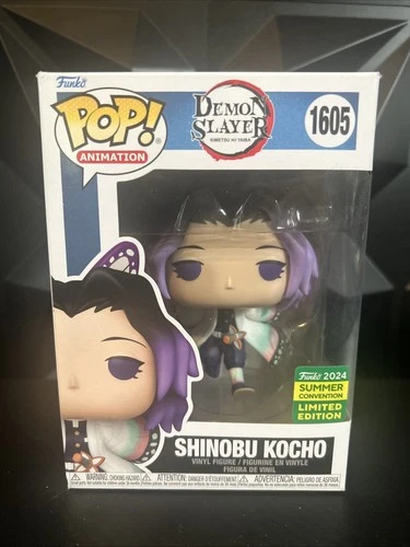 Funko Pop Shinobu Kocho Demon Slayer #1605 2024 Summer Convention Sticker