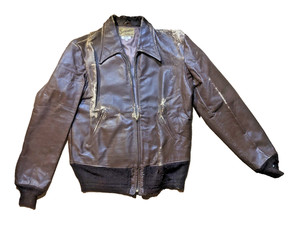 50s Leather Jacket in Musical Instruments & Gear for sale | eBay