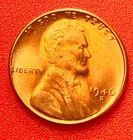 1946-D Lincoln Wheat Cent Penny GEM RED BU From an Original Bank Roll