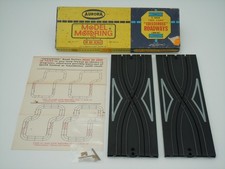 AURORA TJET 9" CRISSCROSS TRACKS 2 PC W/HRDW IN ORG BOX EXC CLEAN