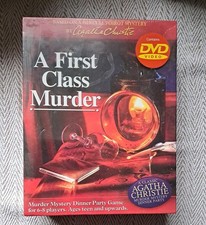 A First Class Murder Agatha Christie Murder Mystery Game - Brand New Sealed