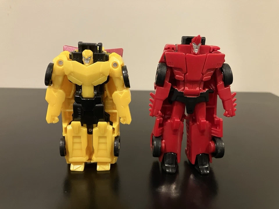 Transformers Combiner Force Primestrong & Sideswipe/Bumblebee Robots Disguise - Image 2 of 2