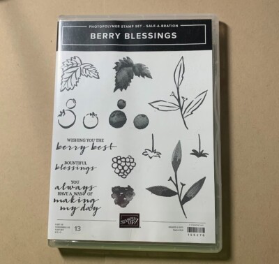 Stampin' Up! Sale a Bration Berry Blessings Stamp Set