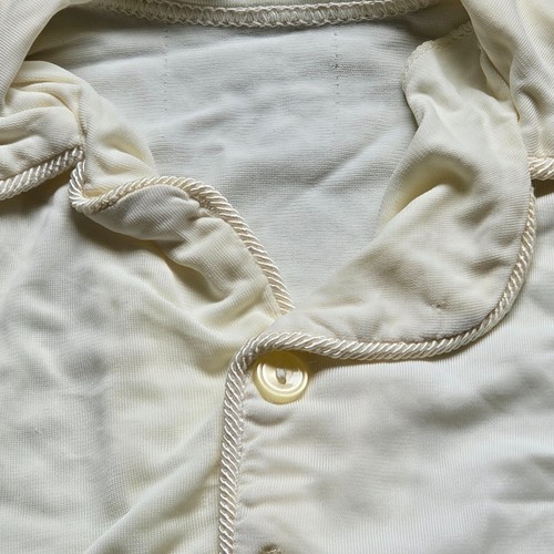 Vintage Baby Outfit Scout Tex Knits 40s 50s Shirt Rubber Pants Embroidery Bunny - Picture 7 of 17