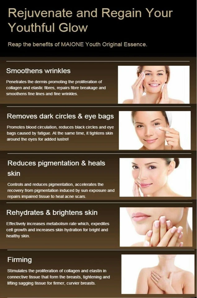 Maione Youth Original Essence (Advanced) 100ml - Image 4 of 4