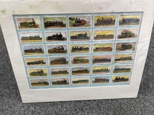 Picture Of Cigarette Train Cards