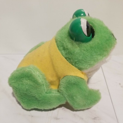 Jumping Funny Frog - Vintage Battery Operated Toy In Original Box, Amico, Japan - 第 3/11 張圖片