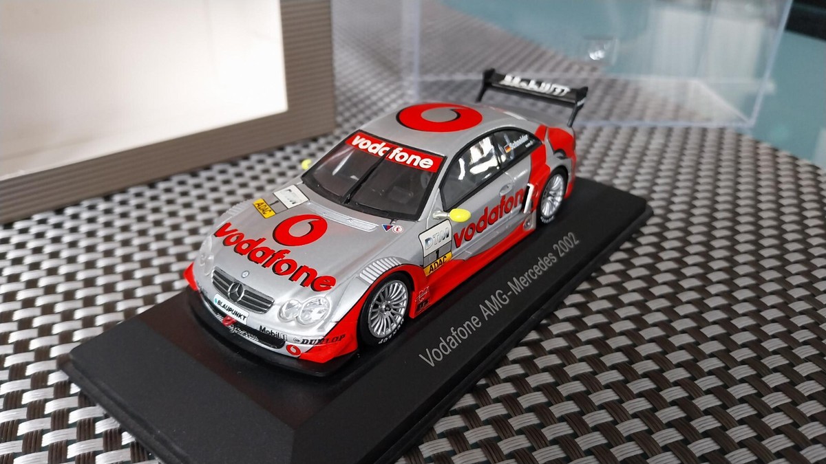 AMG メルセデス 2002 Vodafone MINICHAMPS 400023201 Scale 1/43 | MERCEDES BENZ CLK-CLASS