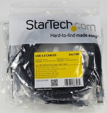 Lot of 10 StarTech 3m (10ft) USB 3.0 A to A C...
