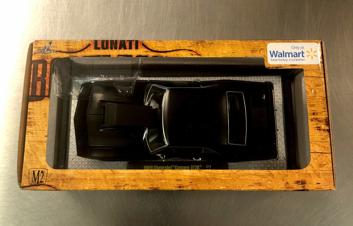 M2 MACHINES LUNATI BOOTLEGGER 1969 CHEVROLET CAMARO Z/28 S14 BLACK