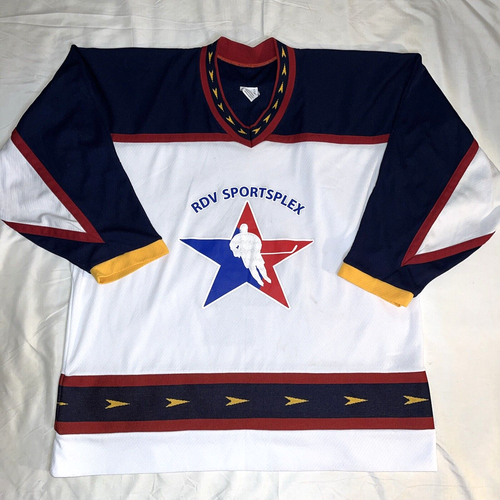 RDV Sportsplex Hockey Jersey Orlando Vintage Size XL