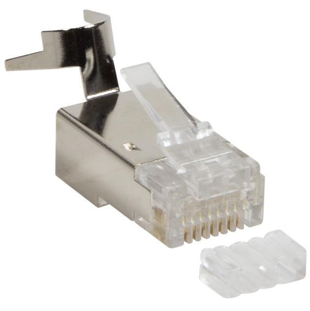 Intellinet Plug Cat. 6A RJ45 Schermato STP per Cavo Rigido/Flessibile Cat.6/6A/7