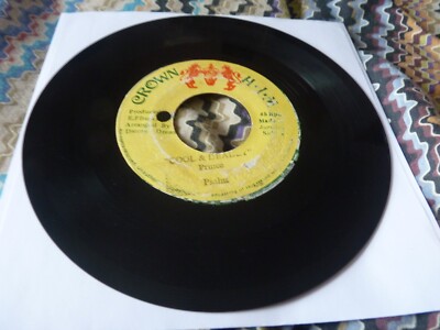 Prince Psalm Cool & Deadly Jackie Chang Silver Fox Karate reggae 7'' plays G+ JA