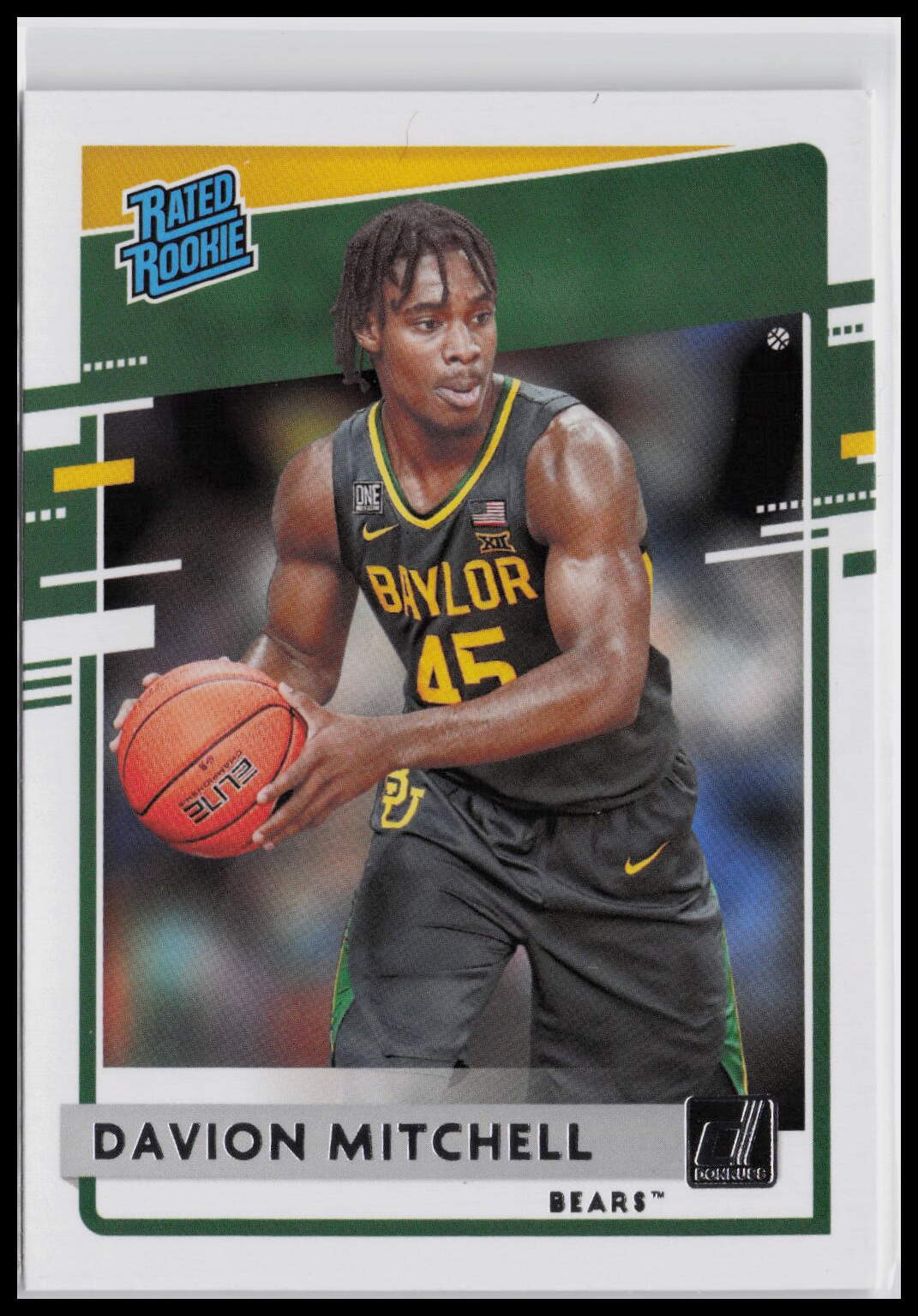 Davion Mitchell #35 Pink 2021 Panini Chronicles Draft Picks Baylor Bears