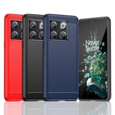 For OnePlus 10T 1 Ace Pro Soft Fiber Brushed Rubber case back cover