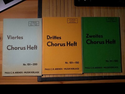 chorus heft 2,3,4