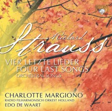 RICHARD STRAUSS Four Last Songs CHARLOTTE MARGIONO CD NEW SEALED