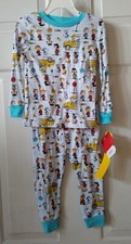 PEANUTS CHARLIE BROWN AND THE GANG PAJAMA SET, SIZE 4T