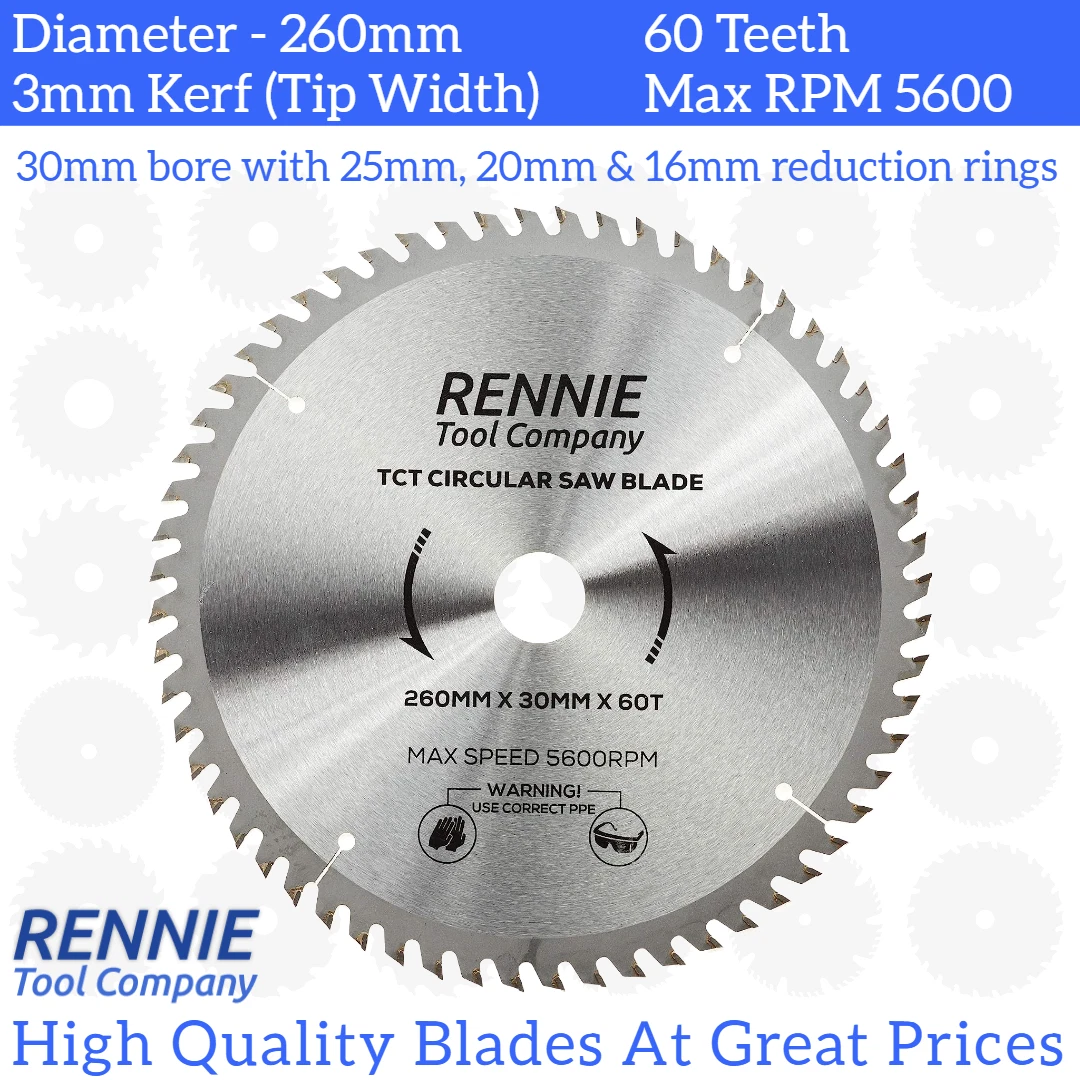 Makita 260mm 2024 mitre saw blade