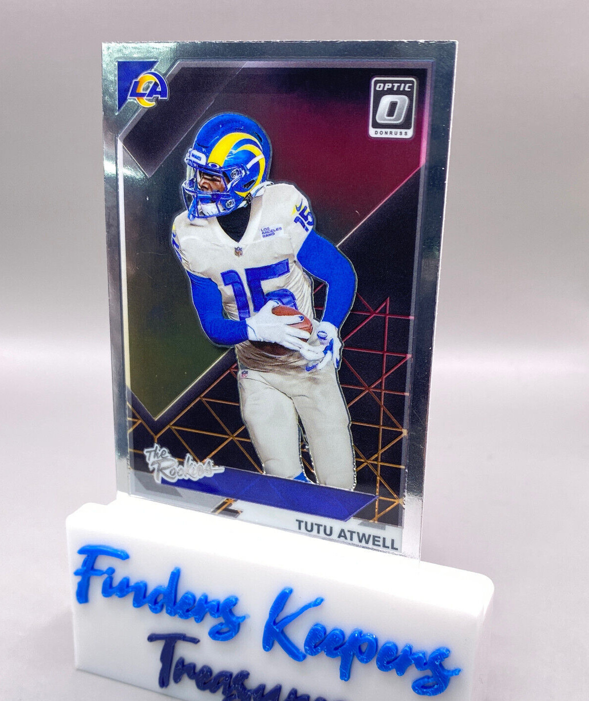 2021 TUTU ATWELL PANINI DONRUSS OPTIC FOOTBALL THE ROOKIES #TR-14