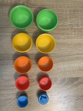 Vintage Kittie In The Kegs Child Toy # 80 1950s Made In USA