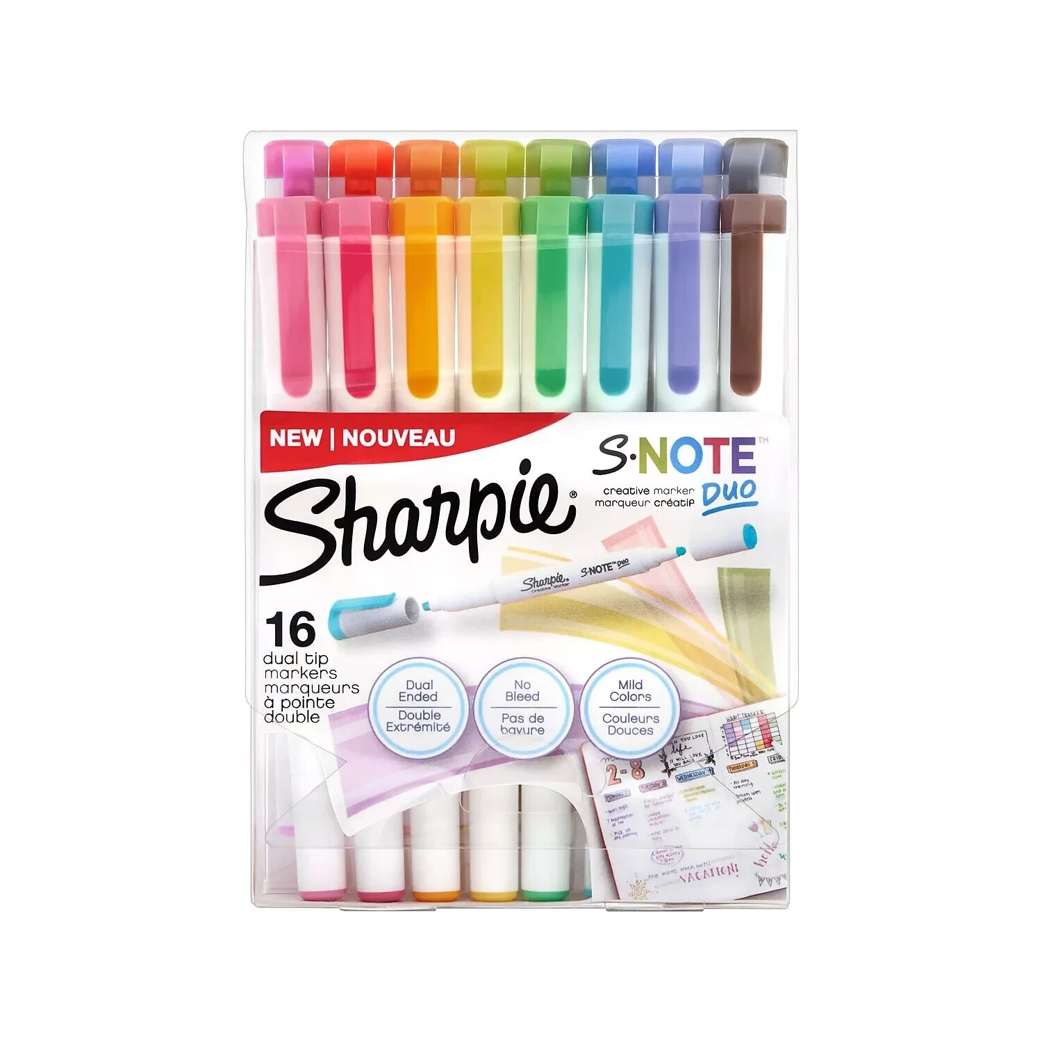 Twin Tip Assorted Colors 16/pack New!