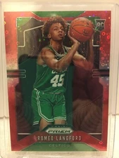 2019-20 Panini PRIZM RC Rookie Romeo Langford #260 FAST BREAK RED 120/125 SSP