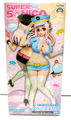 Super Sonico Space Police Ver. Figure Blue NITRO SUPER SONIC