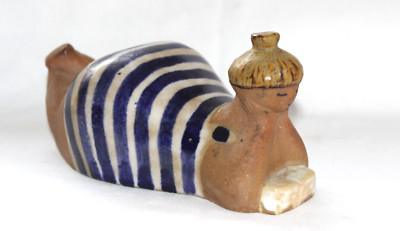 Lisa Larson Beata Chromo Stripes ABC Girls Bather Gustavsberg Pottery Sweden