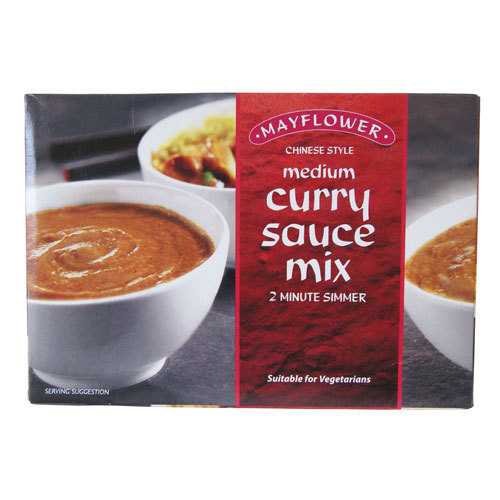 Mayflower Medium Curry Sauce Mix - 3 x 255g Packets