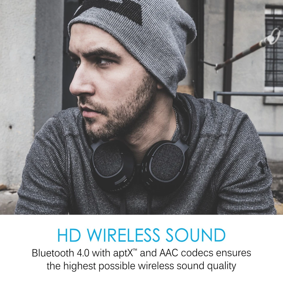 MEE Audio Matrix3 Bluetooth Wireless Headphones with aptX LL (USED) - Image 2 of 4