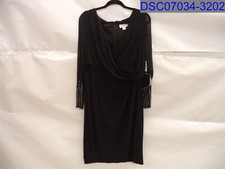 Jackie Jon, Women's Black Dress, Size 16