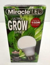 Miracle LED Commercial Hydroponic Ultra Grow Lite - Replaces up to 150W (605188)