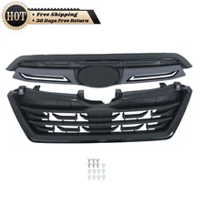 Silscvtt Plastic 91121SJ410 Front Bumper Upper Grill For Subaru Forester 22-2024