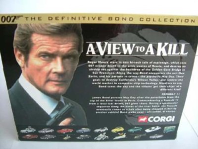 JAMES BOND CAR COLLECTION ISSUE 53 RENAULT 11 TAXI A VIEW TO A KILL