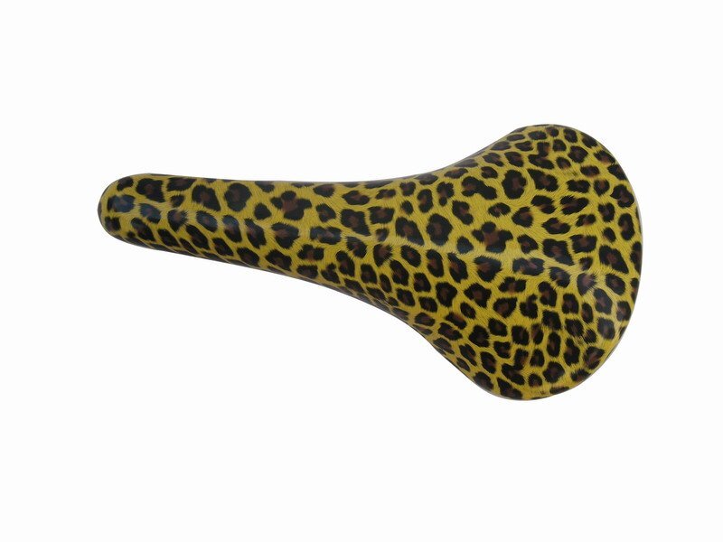 leopard print bike seat