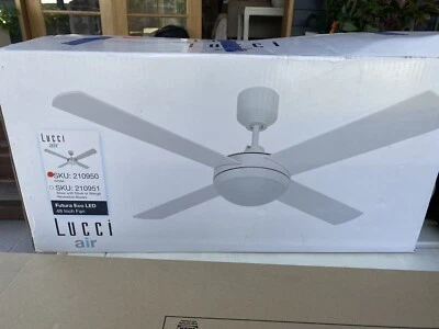 White Lucci Air Ceiling Fan Gumtree Australia Brisbane North East