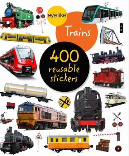 Eyelike Stickers: Trains Workman Publishing - Image 7