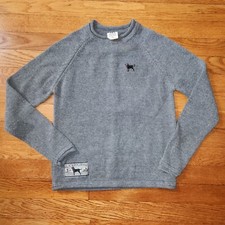 The Black Dog Vintage Gray Pullover Knit Sweater Kid  s Size S