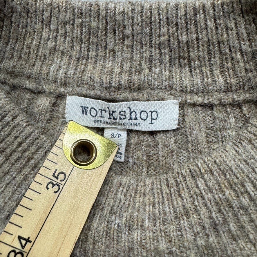 Workshop Long Sleeve Pullover Sweater Womens Smal… - image 3