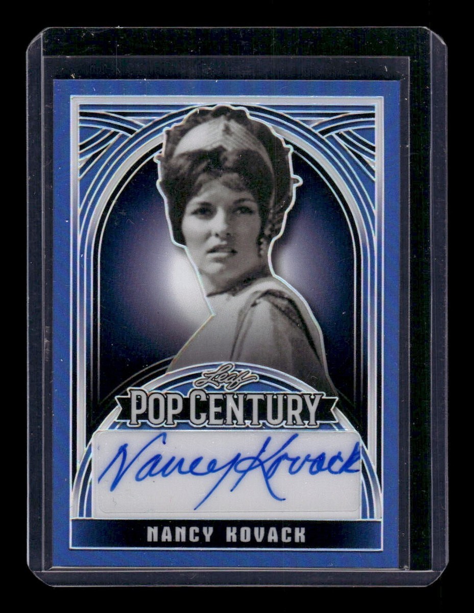 NANCY KOVACK 2024 LEAF POP CENTURY #BA-NK1 DARK BLUE PRISMATIC