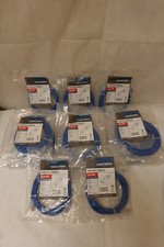  20 comCables 10-Ft Blue CAT-5E Patch Cable - Lot of 20 - NOS  N-10111-10-BL-C