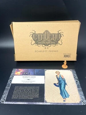 CMoN - Kickstarter - Cthulhu Death May Die - Englisch - Scarlett Promo Charakter